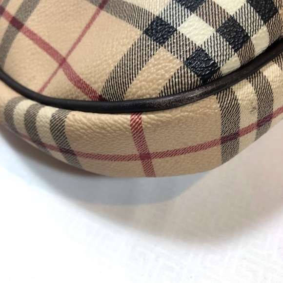 Burberry Haymarket Hobo Bag and Wallet - Picture 6 of 8